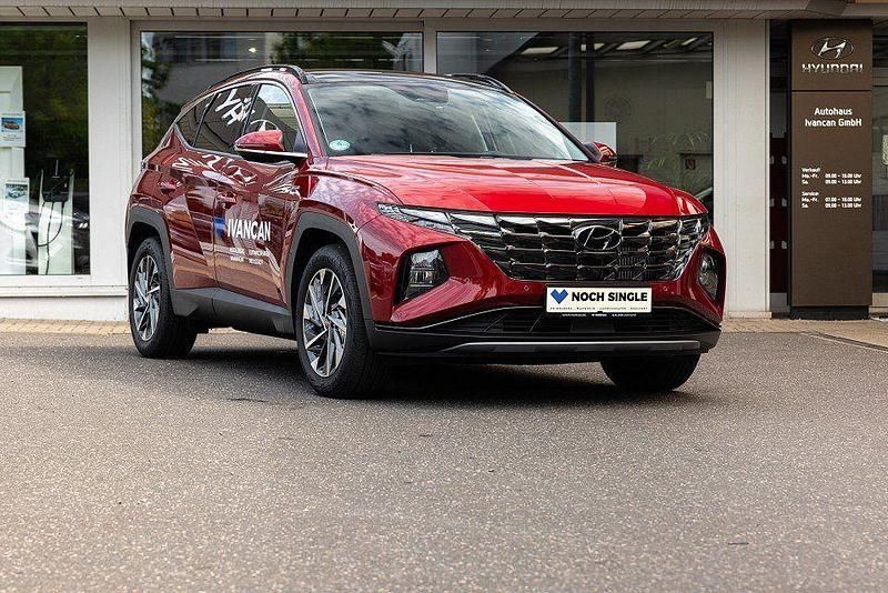 Sunset red Gebraucht 2023 Hyundai Tucson Trend SUV | 28.690 € (Guter Preis) - Bild 1/4