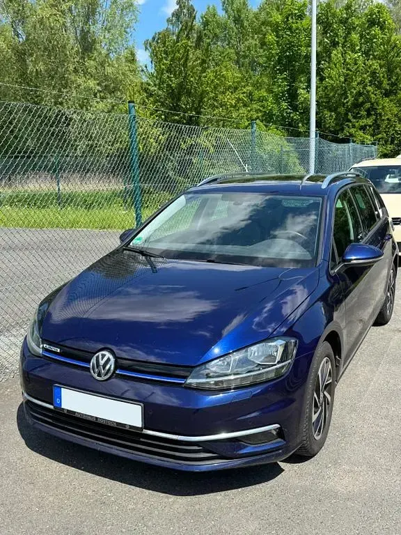 Gebraucht VW Golf VII Join 110 PS (80 kW) 2018 Blau Kombi