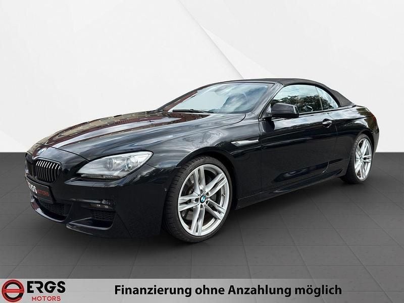 Schwarz Gebraucht 2012 BMW 650 Cabriolet M Sport Cabrio | 36.880 € (Teuer) - Bild 1/4