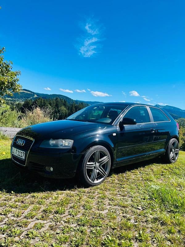 Schwarz Gebraucht 2007 Audi A3 S-Line Kleinwagen | 3.000 € (Guter Preis) - Bild 1/4