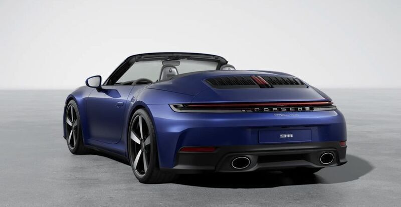 Gebraucht Porsche 911 Carrera Cabriolet Sport 394 PS (289 kW) 2024 Blau Cabrio