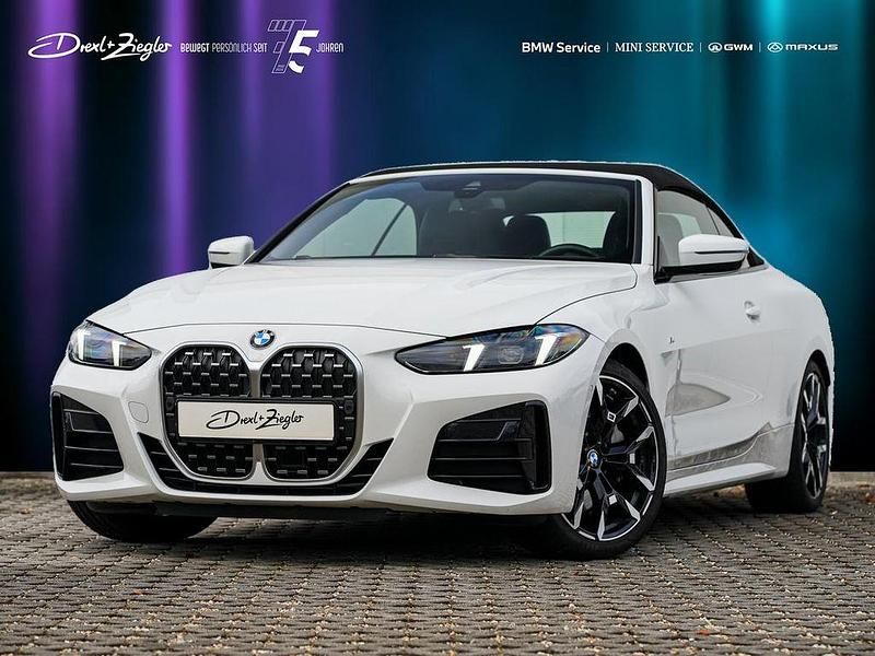 Alpinweiß uni Gebraucht 2025 BMW 430 Cabriolet M Sport Cabrio | 54.999 € (Fairer Preis) - Bild 1/4