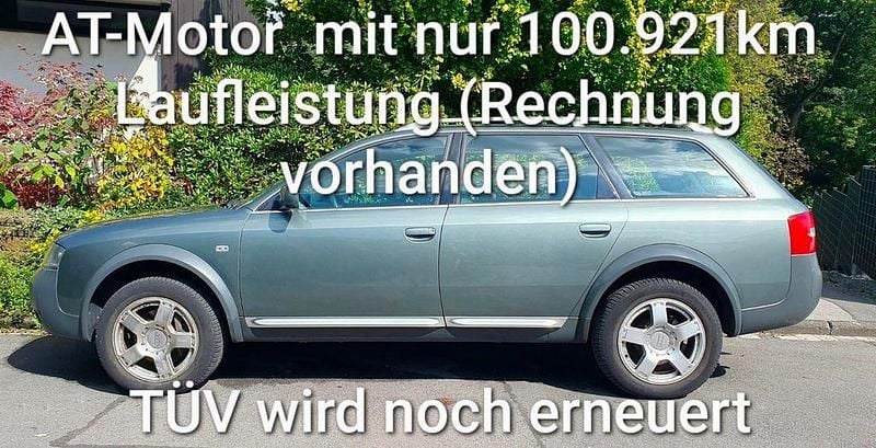 Grün Gebraucht 2002 Audi A6 Allroad Kombi | 6.900 € (Fairer Preis) - Bild 1/4