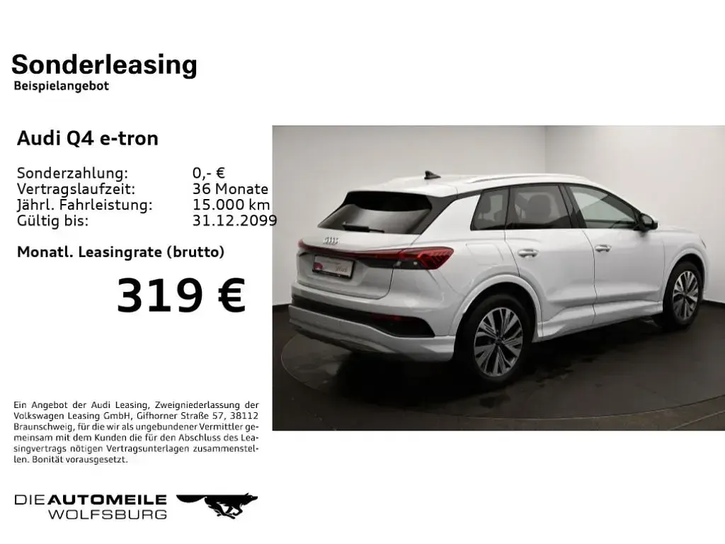 Brugt Audi e-tron 125 kW (170 HK) 2023 Hvid SUV