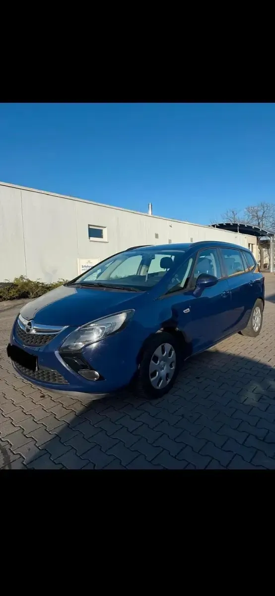 Gebraucht Opel Zafira 120 PS (88 kW) 2015 Blau Van / Kleinbus