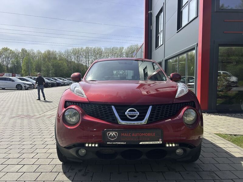 Gebraucht Nissan Juke Acenta 110 PS (80 kW) 2011 Rot SUV