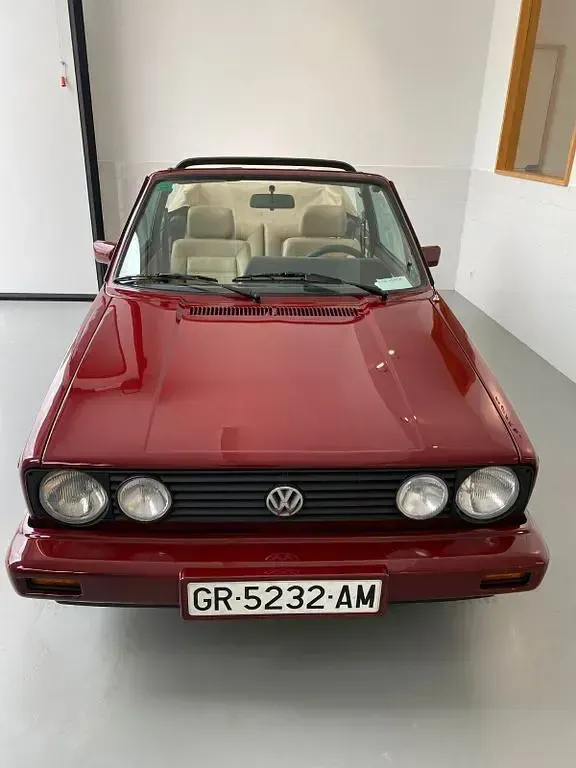Gebraucht VW Golf Cabriolet 98 PS (72 kW) 1990 Rot Cabrio