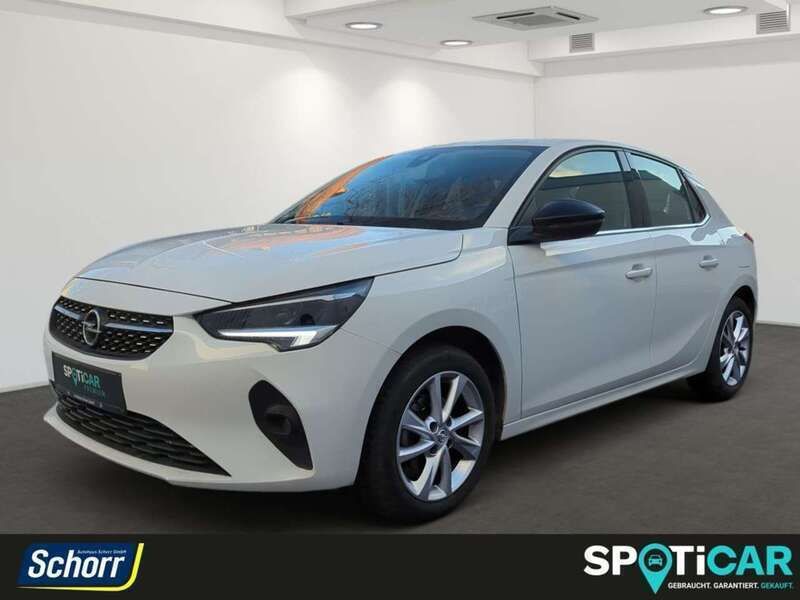 Weiß Gebraucht 2021 Opel Corsa Elegance Kleinwagen | 14.500 € (Fairer Preis) - Bild 1/4