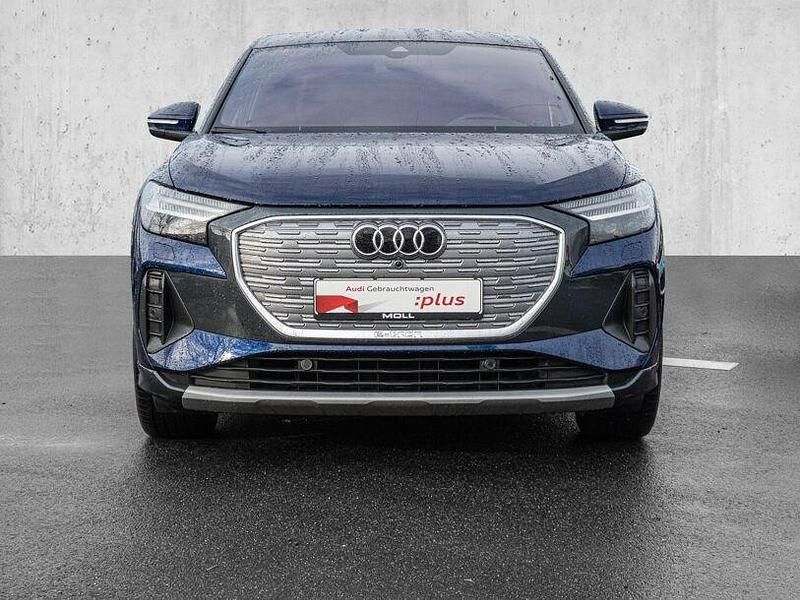 Gebraucht Audi Q4 Sportback e-tron S-Line 125 kW (170 PS) 2025 Navarrablau metallic SUV