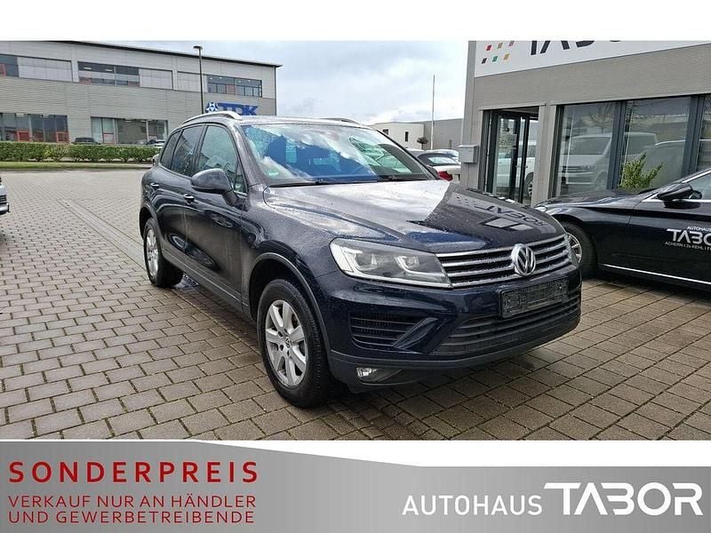 Gebraucht VW Touareg Terrain Tech 262 PS (192 kW) 2016 Moonlight blue SUV