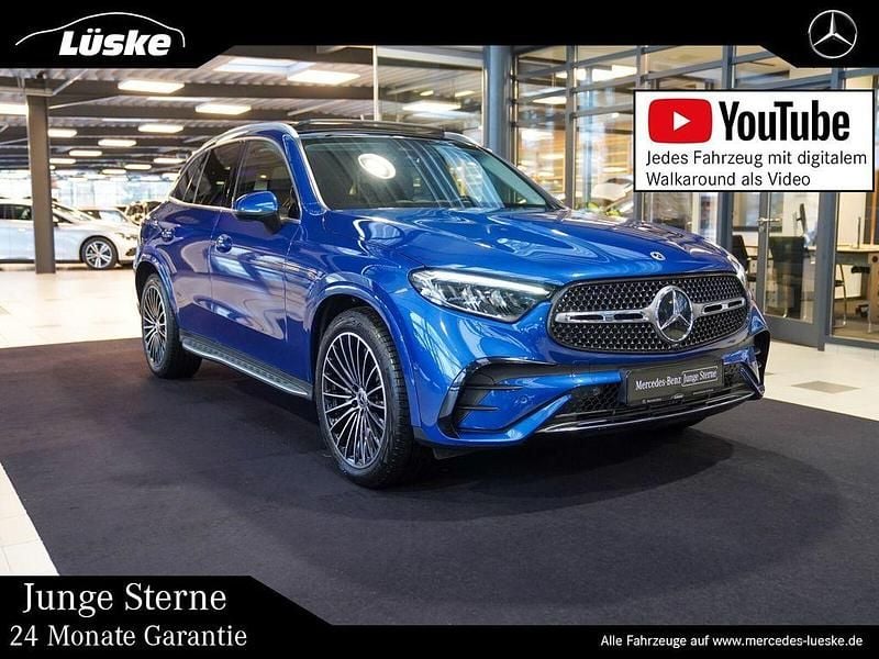 Gebraucht Mercedes GLC220 AMG line 197 PS (144 kW) 2023 Blau SUV