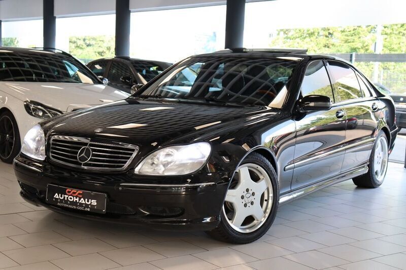 Schwarz Gebraucht 2001 Mercedes S55 AMG AMG Limousine | 14.440 € (Superpreis) - Bild 1/4