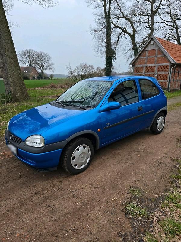 Gebraucht Opel Corsa 54 PS (39 kW) 1999 Blau Kleinwagen