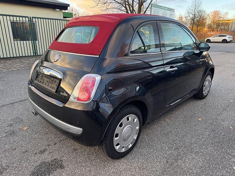 Gebraucht Fiat 500 Lounge 69 PS (50 kW) 2012 Schwarz Cabrio