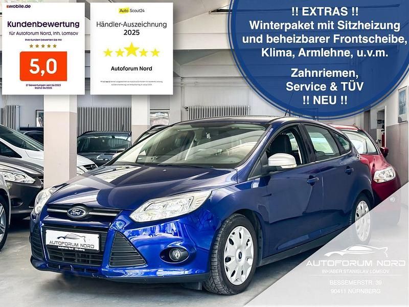 Blau Gebraucht 2014 Ford Focus Trend Limousine | 6.999 € (Etwas zu teuer) - Bild 1/4