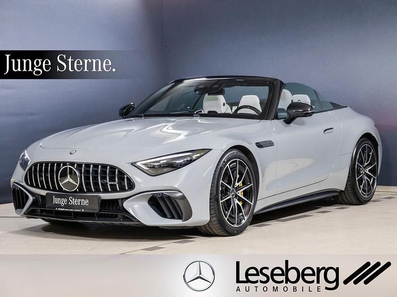 Lack manufaktur alpingrau uni Gebraucht 2023 Mercedes SL63 AMG AMG Cabrio | 134.900 € (Fairer Preis) - Bild 1/4