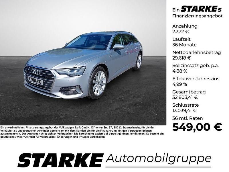 Florettsilber metallic Gebraucht 2020 Audi A6 Sport Kombi | 31.990 € (Superpreis) - Bild 1/4