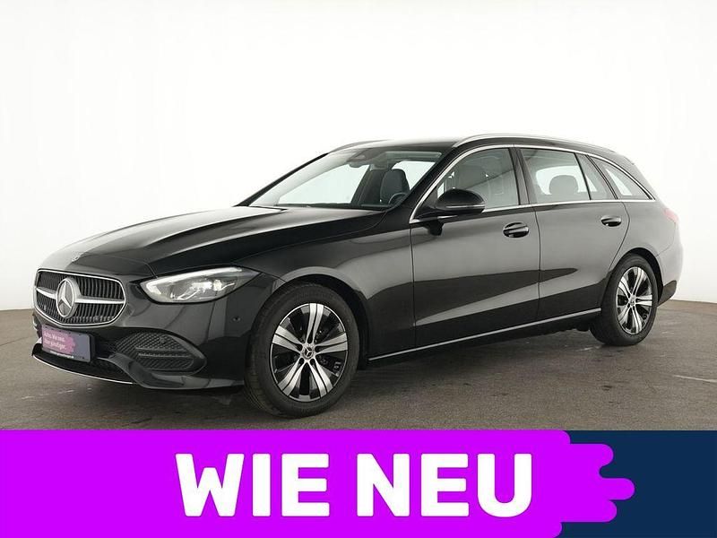 Schwarz Gebraucht 2024 Mercedes C200 Avantgarde Limousine | 31.335 € (Superpreis) - Bild 1/4