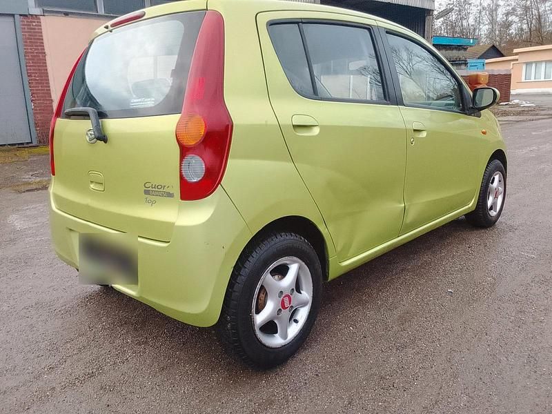 Gebraucht Daihatsu Cuore 2009 Grün Kleinwagen