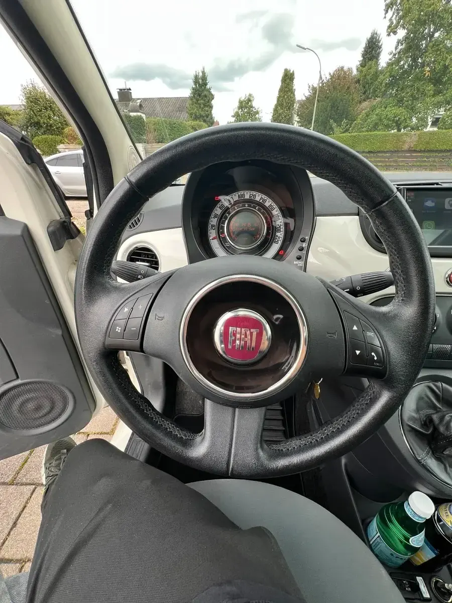 Gebraucht Fiat 500 2008 Weiß