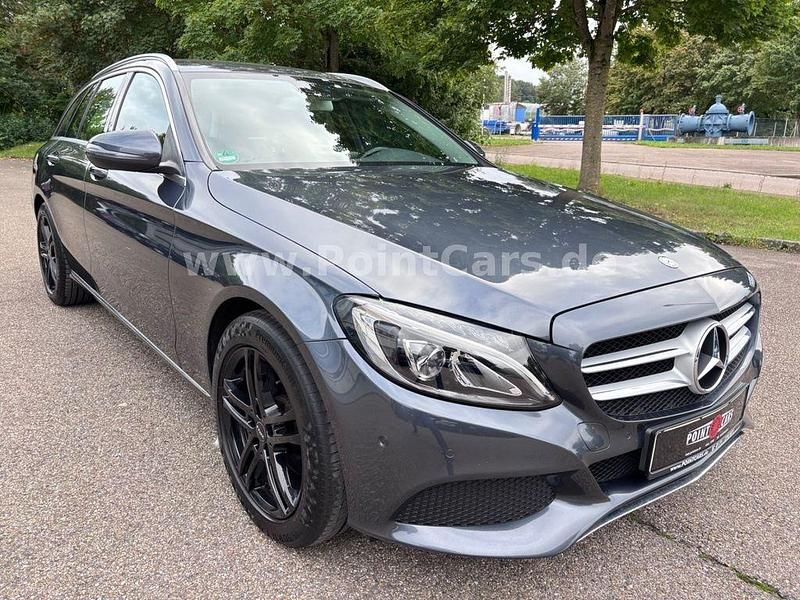 Grau Gebraucht 2015 Mercedes C220 Kombi | 13.990 € (Fairer Preis) - Bild 1/4
