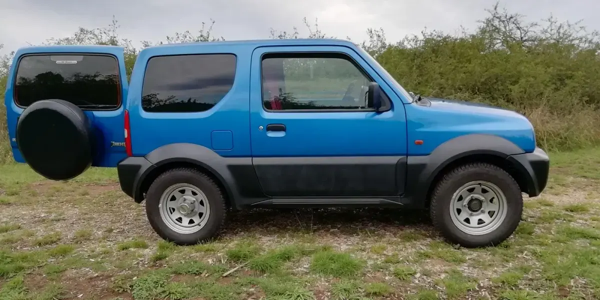 Gebraucht Suzuki Jimny 80 PS (58 kW) 2000 Blau SUV
