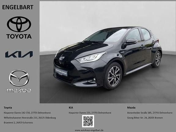 Schwarz Gebraucht 2020 Toyota Yaris Hybrid Club Kleinwagen | 17.750 € (Fairer Preis) - Bild 1/4