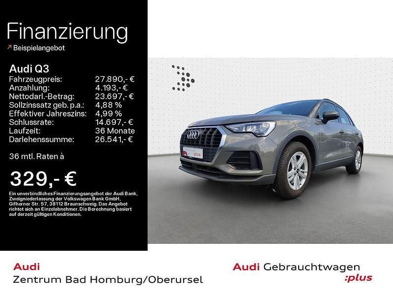 Chronosgrau metallic Gebraucht 2022 Audi Q3 SUV | 27.890 € (Superpreis) - Bild 1/4