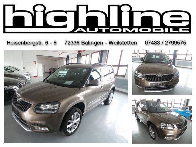 Braun metallic Gebraucht 2014 Skoda Yeti Ambition SUV | 14.880 € (Etwas zu teuer) - Bild 1/4