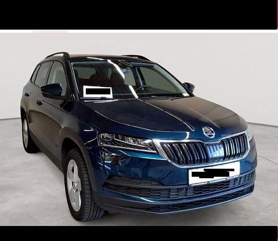 Blau Gebraucht 2021 Skoda Karoq Ambition SUV | 21.599 € (Superpreis) - Bild 1/4