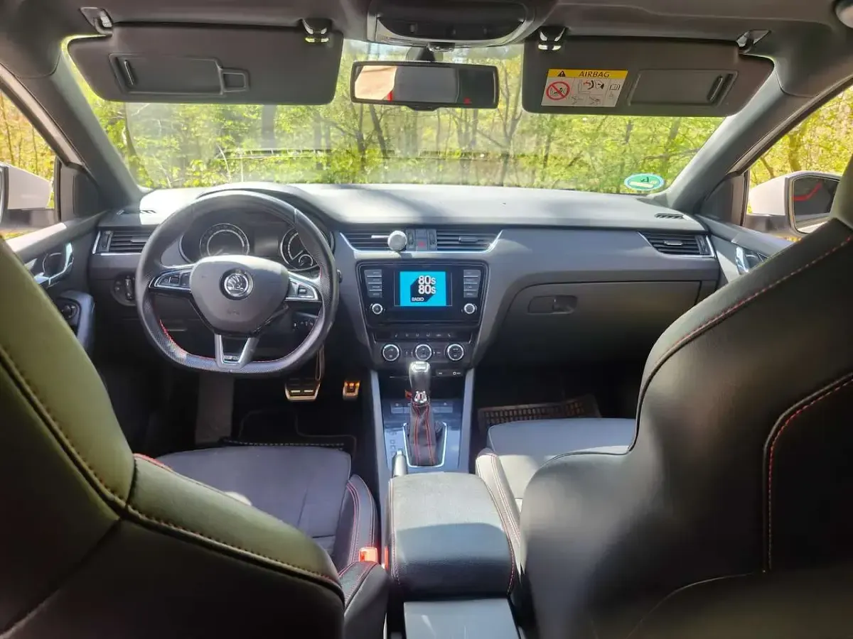 Gebraucht Skoda Octavia RS 184 PS (135 kW) 2014 Weiß Kombi