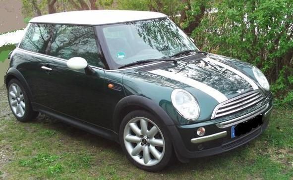 Grün metallic Gebraucht 2004 Mini One D Kleinwagen | 7.000 € - Bild 1/4