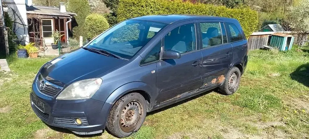 Gebraucht Opel Zafira Edition 105 PS (77 kW) 2007 Blau Van / Kleinbus