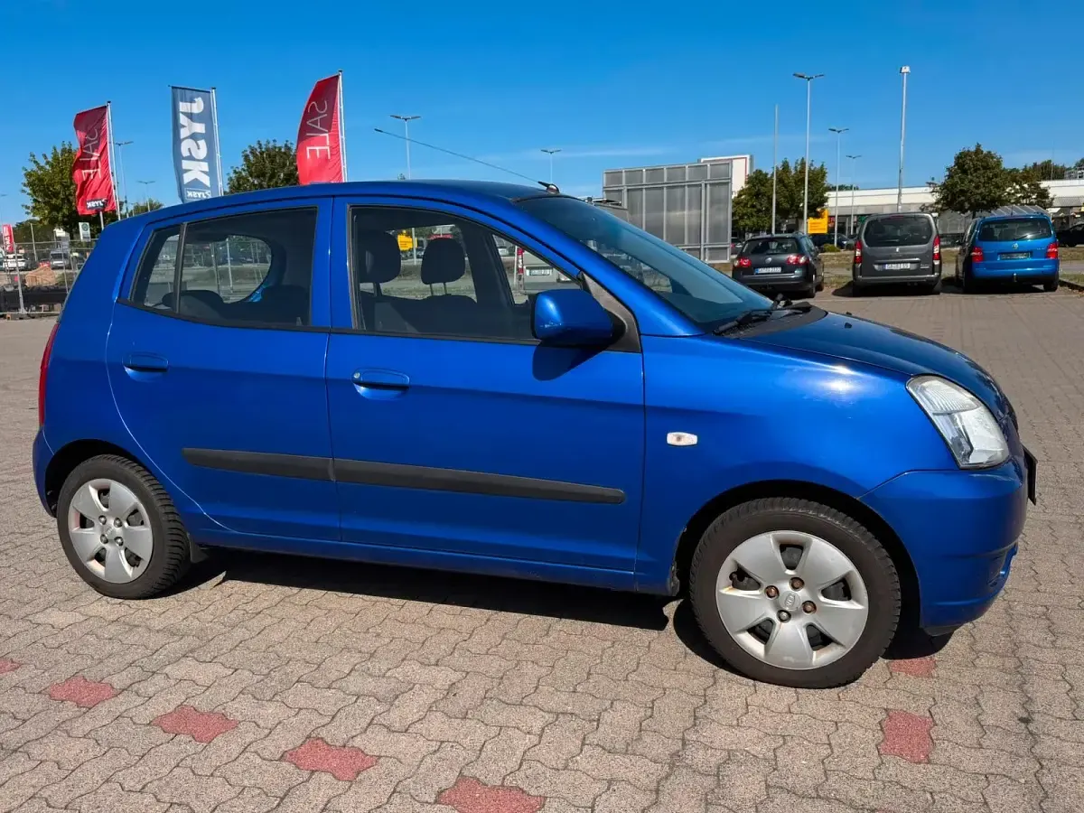 Gebraucht Kia Picanto 65 PS (47 kW) 2007 Blau Kleinwagen