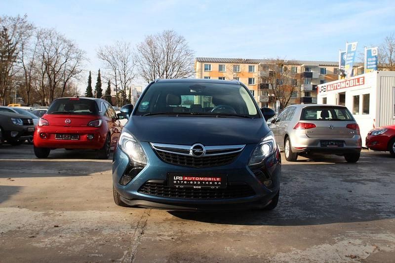 Gebraucht Opel Zafira Tourer Innovation 136 PS (100 kW) 2016 Blau Van / Kleinbus