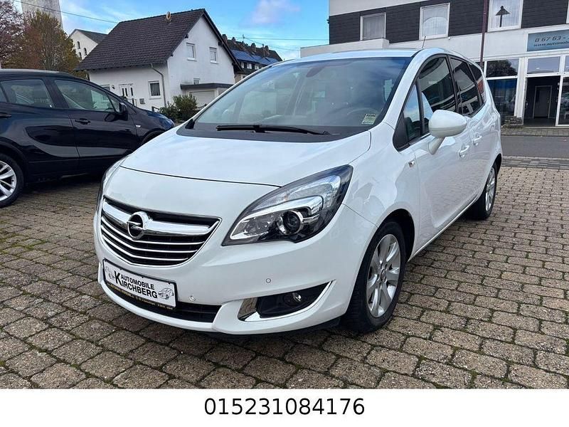 Schneeweiss/olympic/summit whi Gebraucht 2017 Opel Meriva Innovation Van / Kleinbus | 10.999 € (Etwas zu teuer) - Bild 1/4