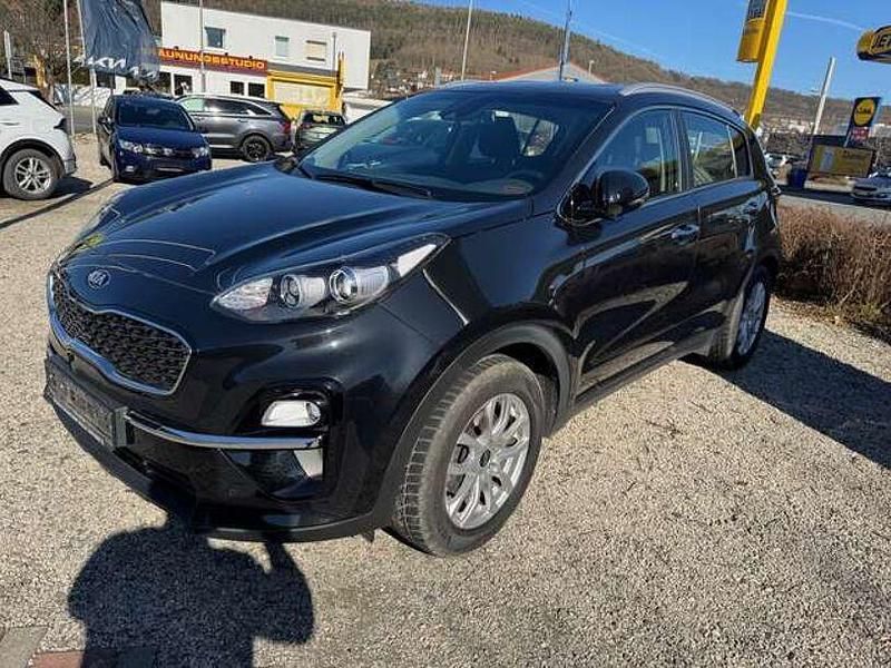 (1k) zilinaschwarz met. Gebraucht 2019 Kia Sportage Vision SUV | 21.990 € (Fairer Preis) - Bild 1/3