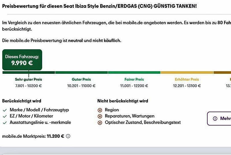 Gebraucht Seat Ibiza Style 90 PS (66 kW) 2019 Weiß Kleinwagen