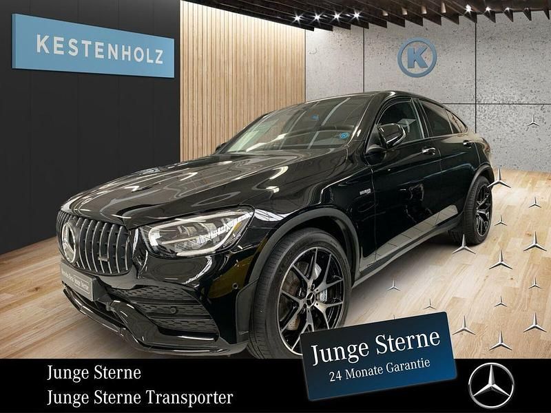 Schwarz Gebraucht 2023 Mercedes GLC43 AMG AMG Coupé | 68.440 € (Teuer) - Bild 1/4