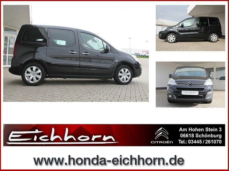 Schwarz Gebraucht 2017 Citroën Berlingo Feel Van / Kleinbus | 13.980 € (Teuer) - Bild 1/4