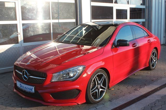 Rot Gebraucht 2016 Mercedes 220 AMG Coupé | 17.400 € (Guter Preis) - Bild 1/4