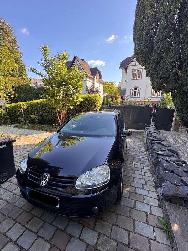 Schwarz Gebraucht 2008 VW Golf VI United Kleinwagen | 5.990 € (Fairer Preis) - Bild 1/4