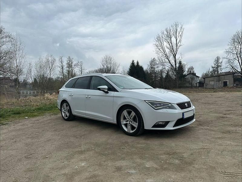 Gebraucht Seat Leon ST Style 110 PS (80 kW) 2015 Weiß Kombi