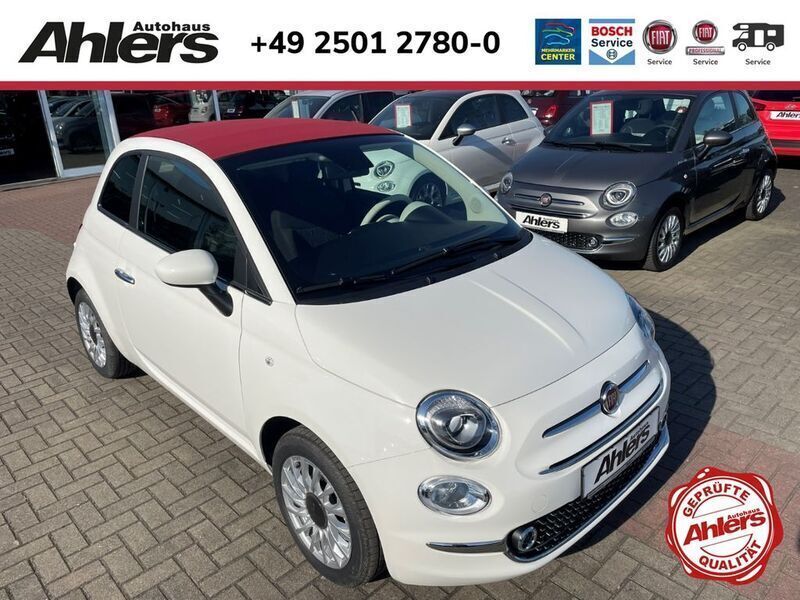 Weiss Neu 2024 Fiat 500C Dolcevita Cabrio | 19.990 € (Fairer Preis) - Bild 1/4