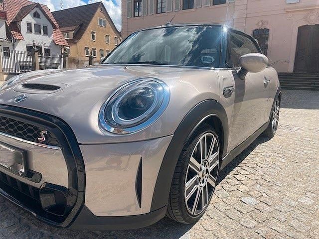 Silber Gebraucht 2022 Mini Cooper S Cabriolet Cabrio | 26.000 € (Guter Preis) - Bild 1/4