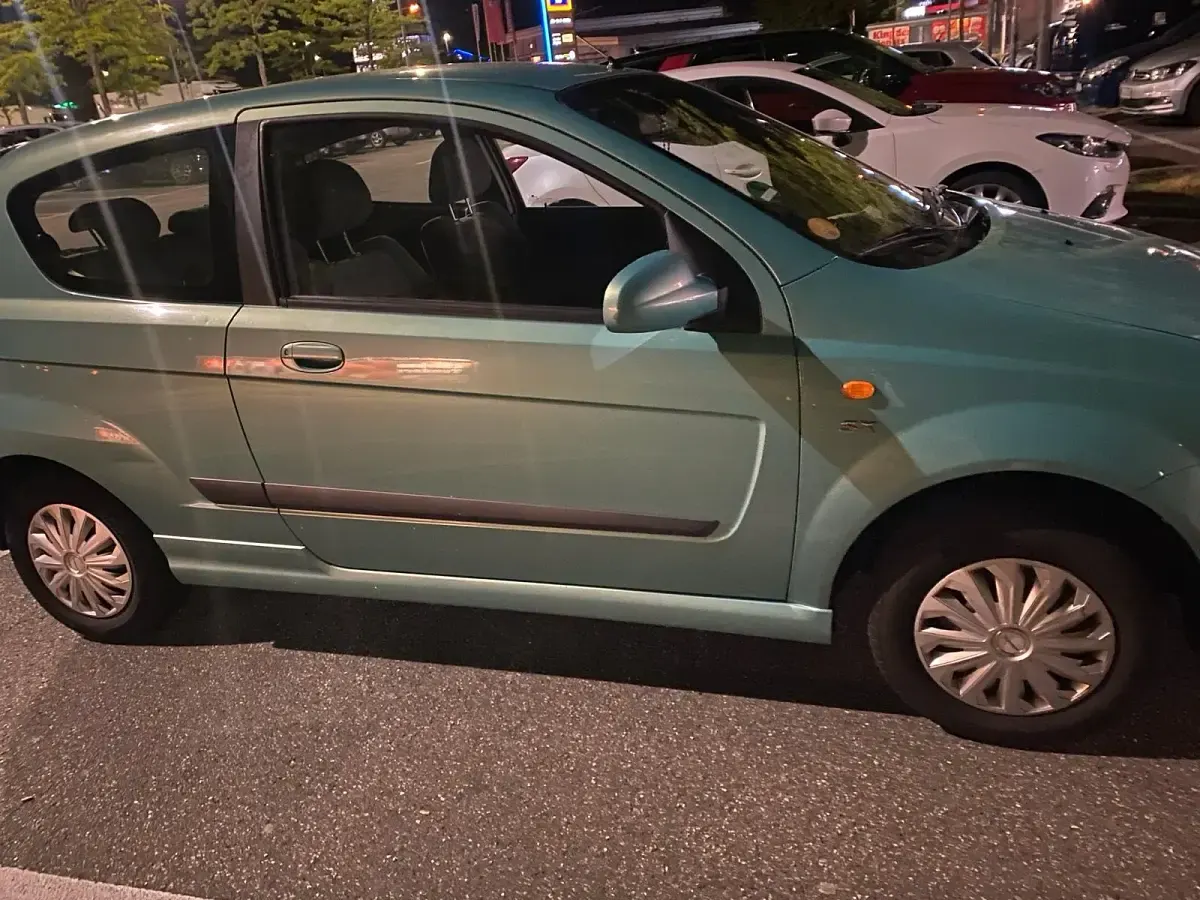Używany Chevrolet Kalos 94 KM (69 kW) 2005 Zielony Hatchback