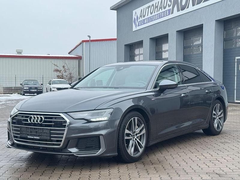 Grau Gebraucht 2021 Audi A6 S-Line Limousine | 41.980 € (Guter Preis) - Bild 1/4