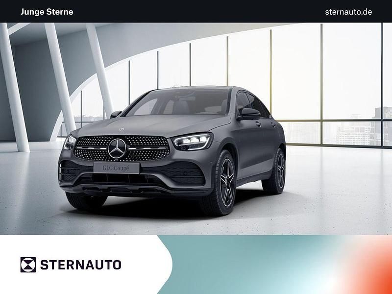Designo selenitgrau magno Gebraucht 2021 Mercedes GLC300e AMG line Coupé | 44.982 € (Fairer Preis) - Bild 1/4