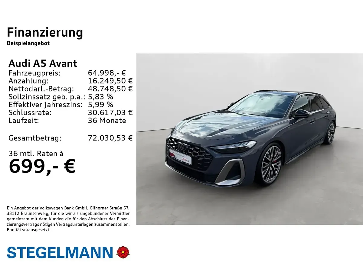 Gebraucht Audi A5 Edition .1 367 PS (269 kW) 2025 Kombi
