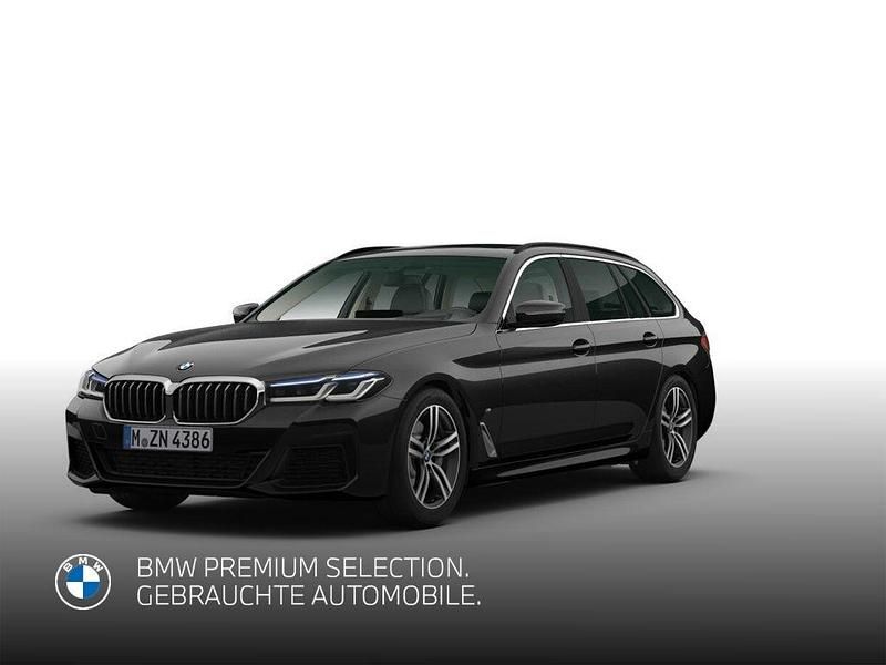 Schwarz Gebraucht 2023 BMW 520 M Sport Kombi | 39.990 € (Teuer) - Bild 1/4